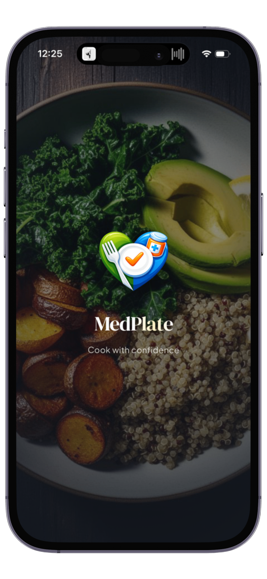 MedPlate splash screen